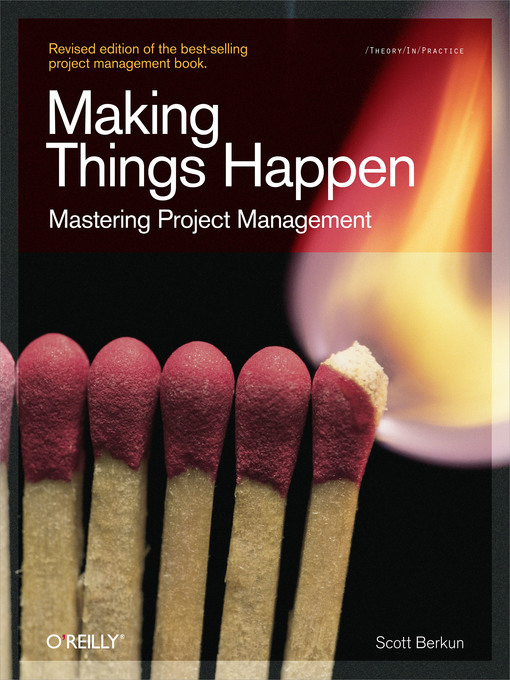 Title details for Making Things Happen by Scott Berkun - Wait list
